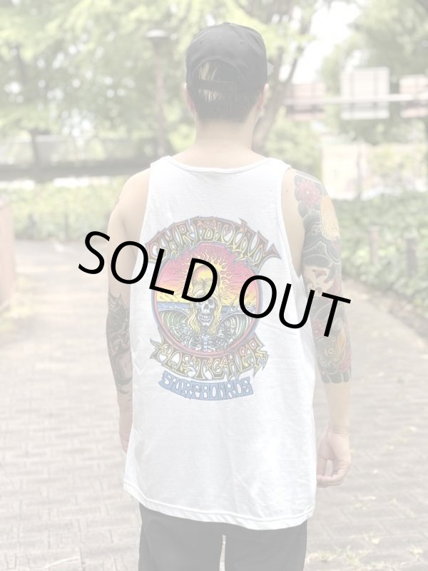 画像4: B品30%オフ Lラスト1枚で終了 CHRISTIAN FLETCHER x SRH / Special Collab タンクトップ (4)
