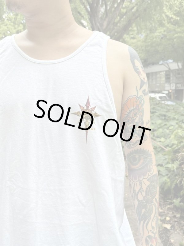 画像8: B品30%オフ Lラスト1枚で終了 CHRISTIAN FLETCHER x SRH / Special Collab タンクトップ (8)