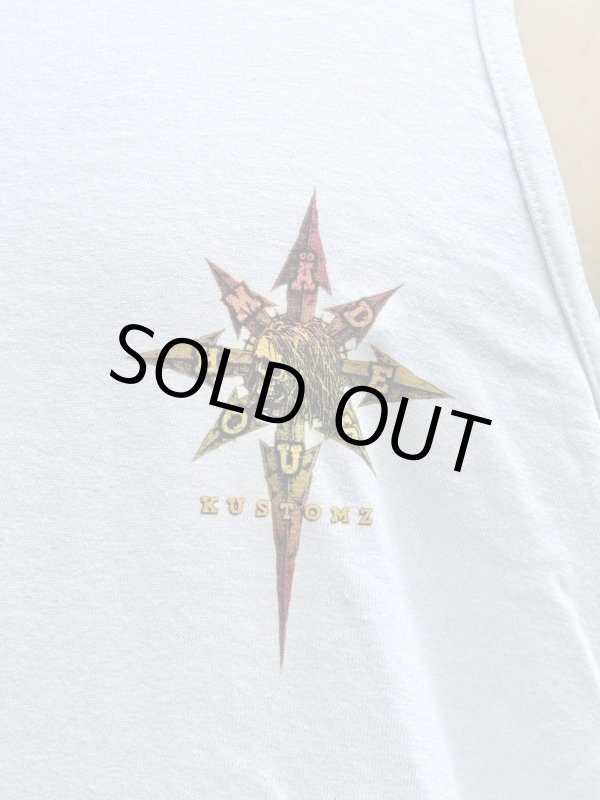 画像9: B品30%オフ Lラスト1枚で終了 CHRISTIAN FLETCHER x SRH / Special Collab タンクトップ (9)