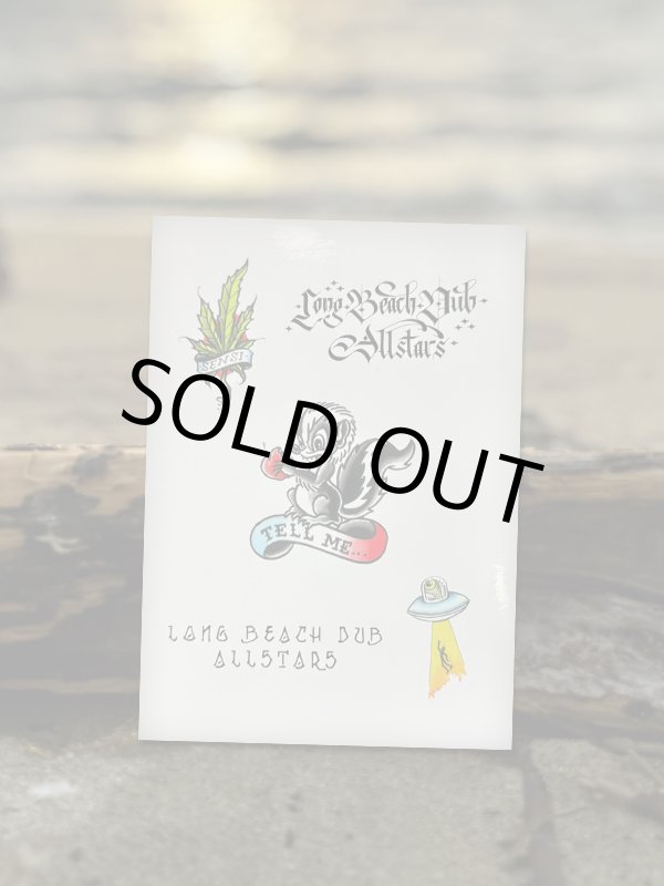 画像1: ラスト1枚で終了 LONG BEACH DUB ALLSTARS / Tattoo Flash Artwork by Opie Ortiz ステッカーパック  (1)