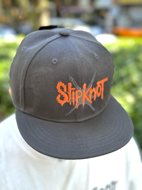 画像1: ラスト1枚で終了 SLIPKNOT / 9 Point Star スナップバックキャップ (1)