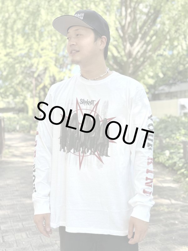 画像2: 送料無料 Lサイズラスト1枚で終了 SLIPKNOT / Shrouded Group 長袖Ｔシャツ (2)