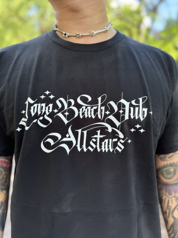 画像7: Lサイズラスト3枚で終了 LONG BEACH DUB ALLSTARS / Classic Logo Tシャツ ブラック (7)