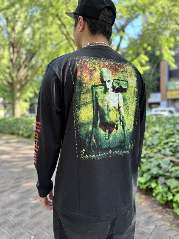 画像4: 送料無料 Marilyn Manson / Death 長袖Tシャツ (4)