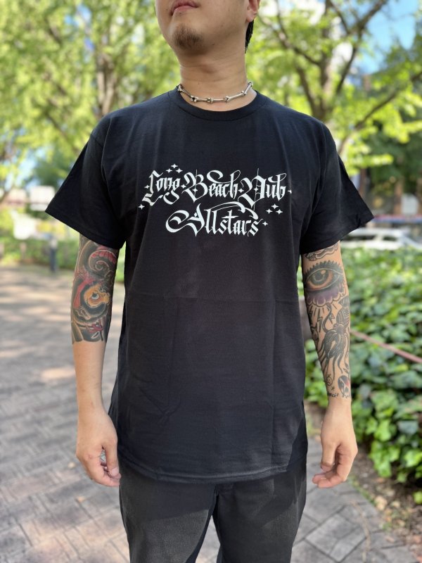 画像8: Lサイズラスト3枚で終了 LONG BEACH DUB ALLSTARS / Classic Logo Tシャツ ブラック (8)