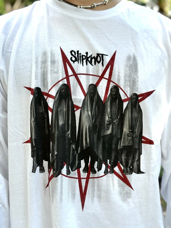 画像3: 送料無料 Lサイズラスト1枚で終了 SLIPKNOT / Shrouded Group 長袖Tシャツ (3)