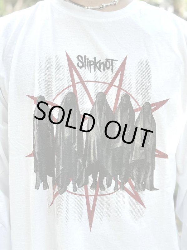 画像3: 送料無料 Lサイズラスト1枚で終了 SLIPKNOT / Shrouded Group 長袖Ｔシャツ (3)