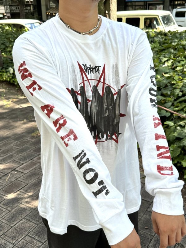 画像5: 送料無料 Lサイズラスト1枚で終了 SLIPKNOT / Shrouded Group 長袖Tシャツ (5)
