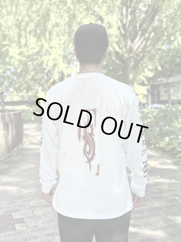 画像9: 送料無料 Lサイズラスト1枚で終了 SLIPKNOT / Shrouded Group 長袖Ｔシャツ (9)