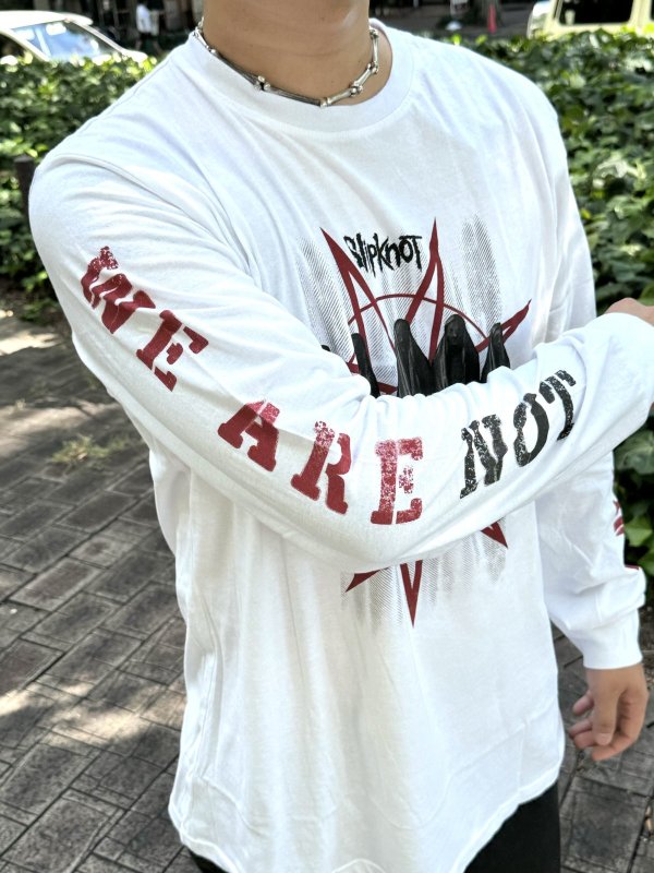 画像6: 送料無料 Lサイズラスト1枚で終了 SLIPKNOT / Shrouded Group 長袖Tシャツ (6)