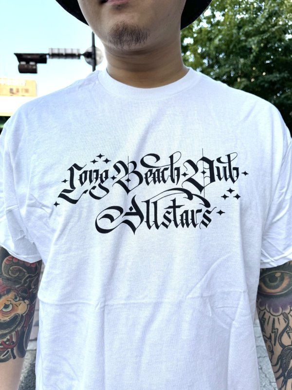 画像2: XLサイズラスト1枚で終了 LONG BEACH DUB ALLSTARS / Classic Logo Tシャツ ホワイト (2)