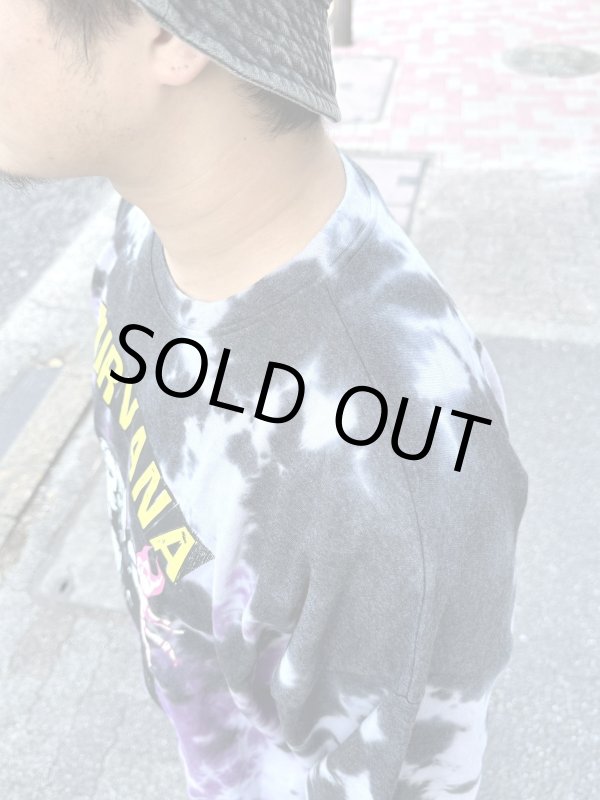 画像4: 送料無料 L、2XLラスト1枚づつで終了 NIRVANA / Flipper タイダイスウェット (4)