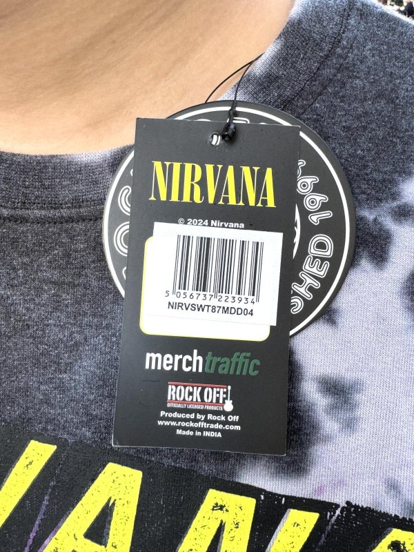 画像7: 送料無料 L、2XLラスト1枚づつで終了 NIRVANA / Flipper タイダイスウェット (7)