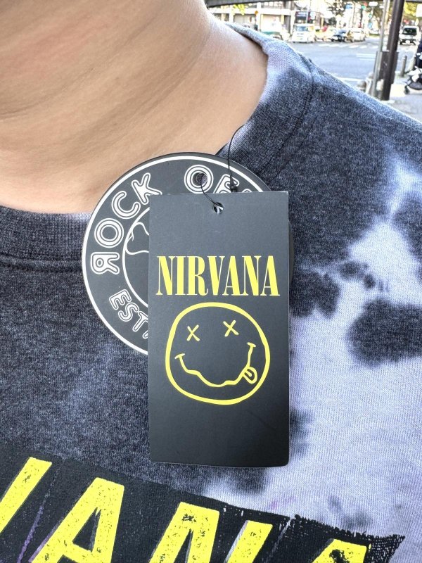 画像8: 送料無料 L、2XLラスト1枚づつで終了 NIRVANA / Flipper タイダイスウェット (8)