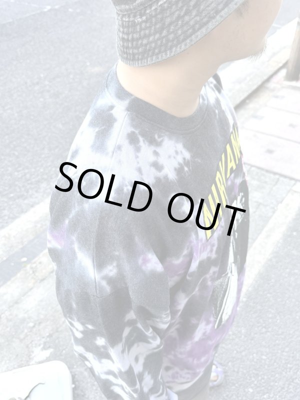 画像5: 送料無料 L、2XLラスト1枚づつで終了 NIRVANA / Flipper タイダイスウェット (5)