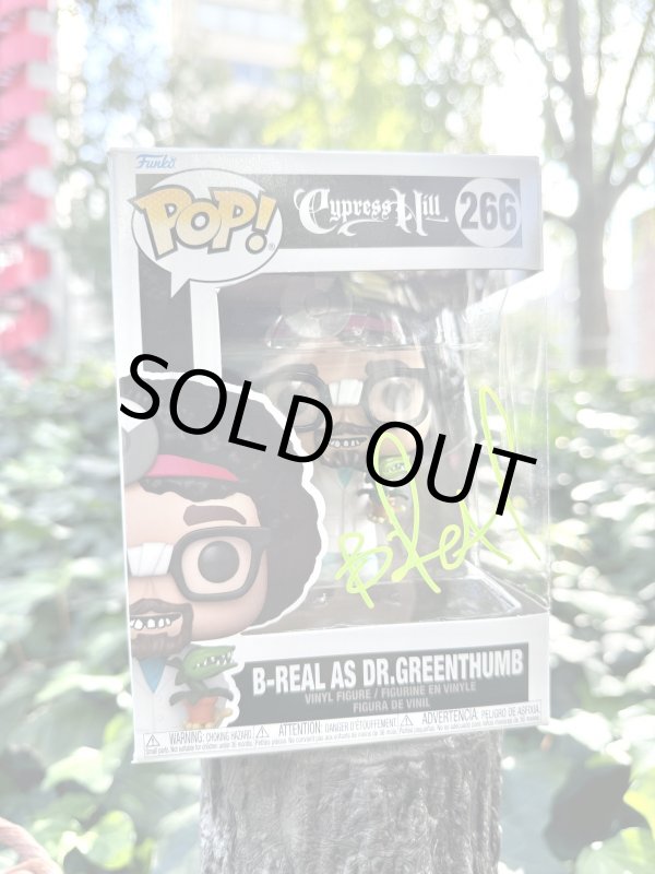画像3: 送料無料 B-REAL直筆サイン入り ラスト2個で終了 CYPRESS HILL / DR.GREEN THUMB FUNKO POP! フィギュア (3)