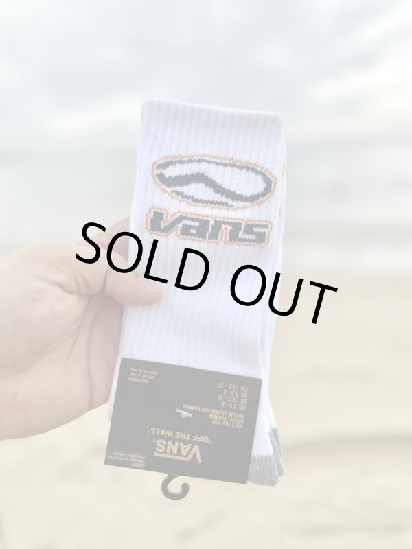 画像2: VANS / 90's ソックス ホワイト (2)
