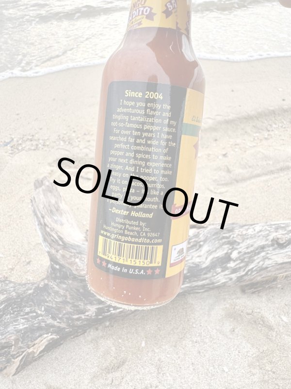 画像5: THE OFFSPRING デクスター監修 1本のみの入荷 GRINGO BANDITO / Hot Sauce オリジナルフレーバー (5)
