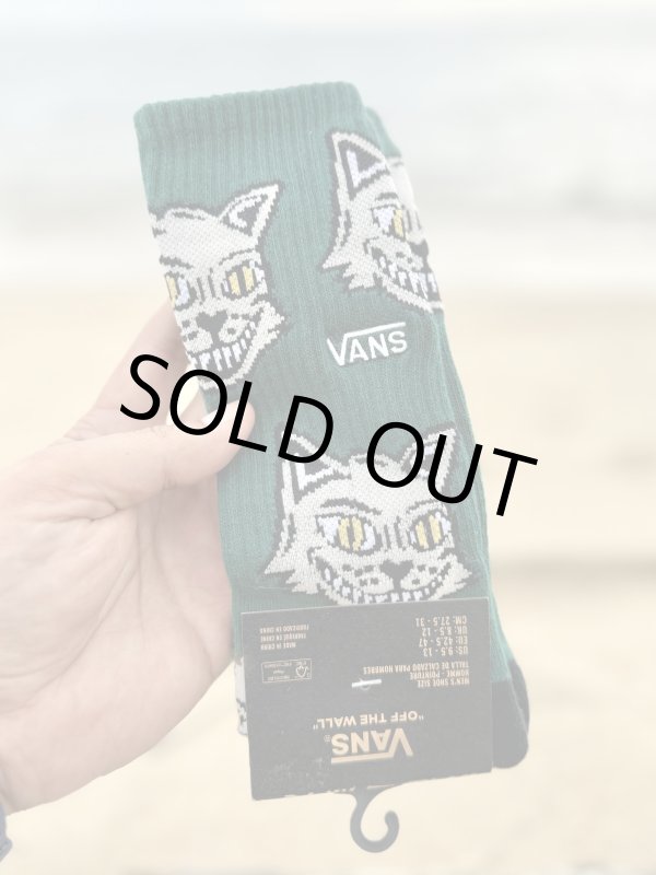 画像2: 1足のみ入荷 VANS / CAT ソックス  (2)