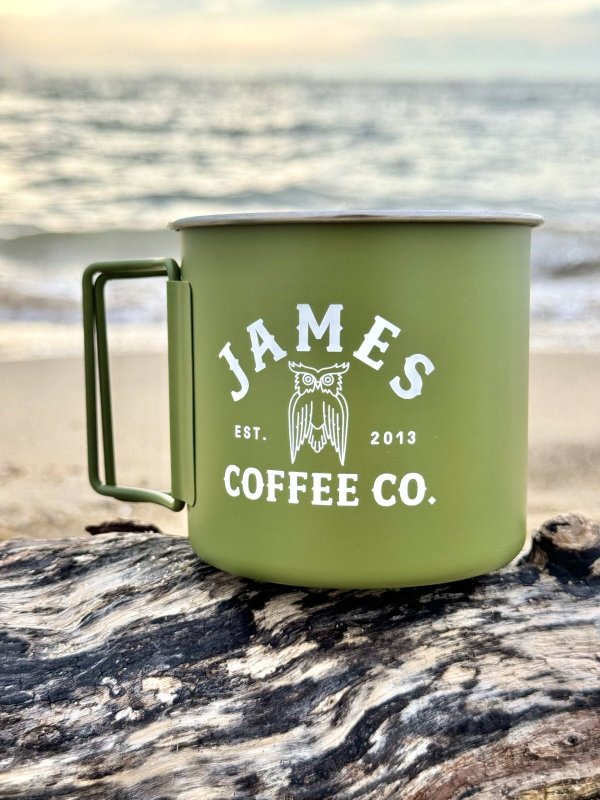 画像2: 4個限定入荷 JAMES COFFEE / Camp マグカップ ミリタリーグリーン (2)
