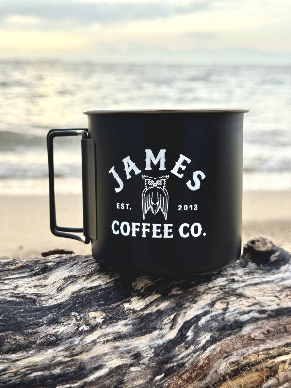 画像2: 3個限定入荷 JAMES COFFEE / Camp マグカップ ブラック (2)