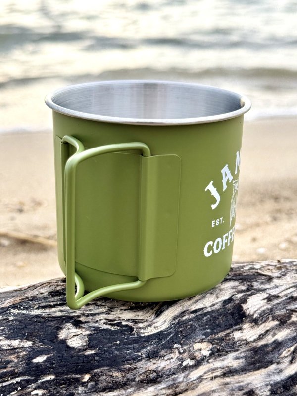 画像3: 4個限定入荷 JAMES COFFEE / Camp マグカップ ミリタリーグリーン (3)