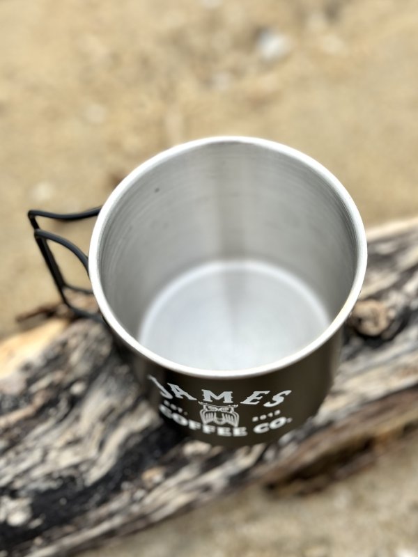 画像5: 3個限定入荷 JAMES COFFEE / Camp マグカップ ブラック (5)