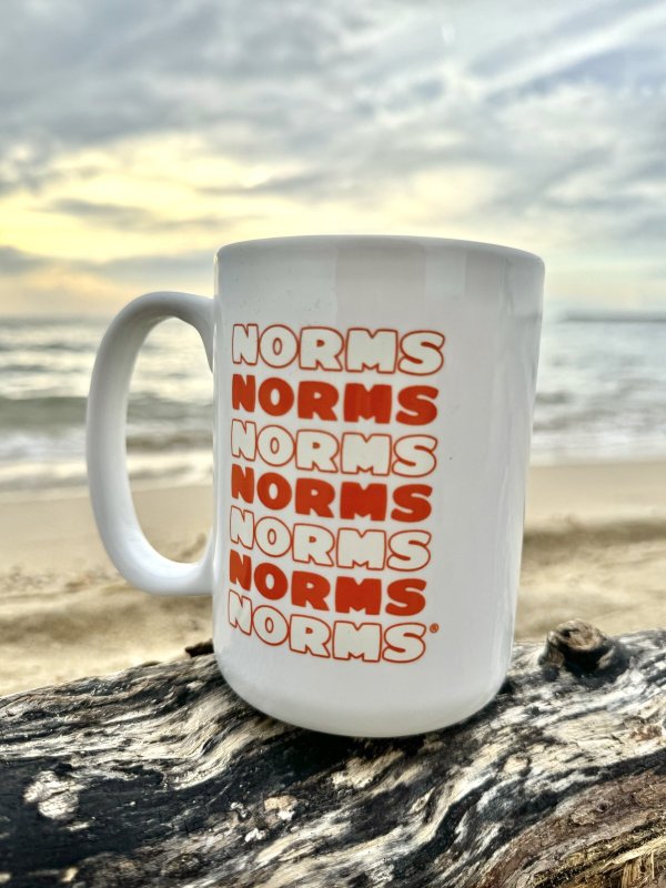 画像2: 4個限定入荷 NORMS / オリジナル マグカップ ホワイト (2)