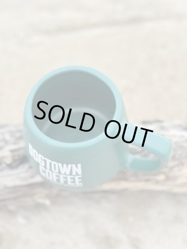 画像3: 送料無料 1個限定入荷 DOGTOWN COFFEE / 16 oz Potbelly マグカップ グリーン (3)