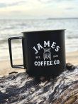 画像1: 3個限定入荷 JAMES COFFEE / Camp マグカップ ブラック (1)