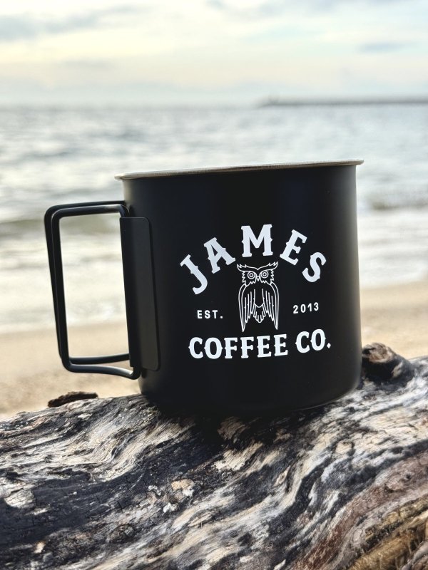 画像1: 3個限定入荷 JAMES COFFEE / Camp マグカップ ブラック (1)