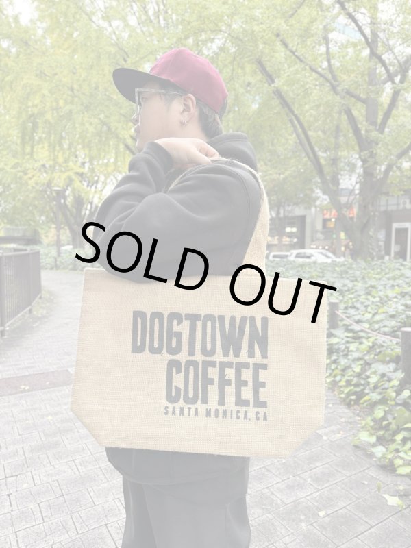画像2: 3枚限定入荷 DOGTOWN COFFEE / Jute ビーチバッグ (2)
