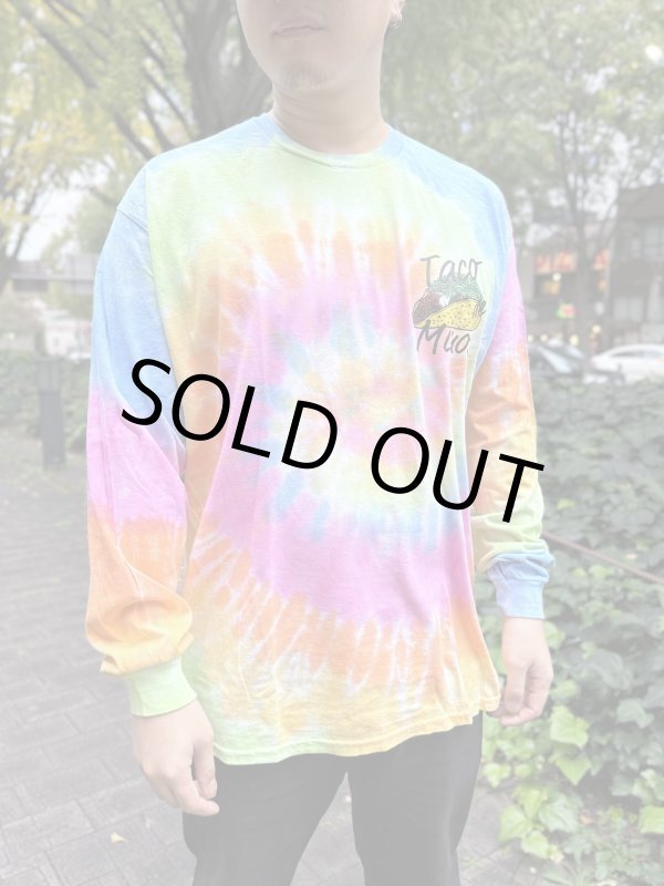 画像6: 送料無料 minos / LS Taco De Minos タイダイ 長袖Tシャツ パステル (6)
