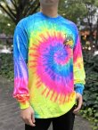 画像4: 送料無料 minos / LS Taco De Minos タイダイ 長袖Ｔシャツ ヴィヴィット (4)