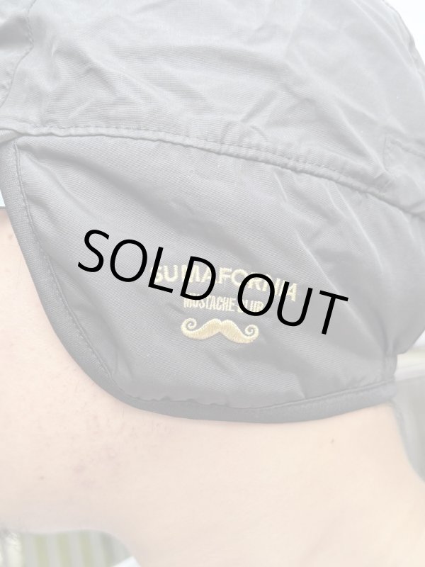 画像6: 送料無料 minos / SF Mustache Club マウンテンキャップ ブラック (6)