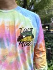 画像5: 送料無料 minos / LS Taco De Minos タイダイ 長袖Ｔシャツ パステル (5)