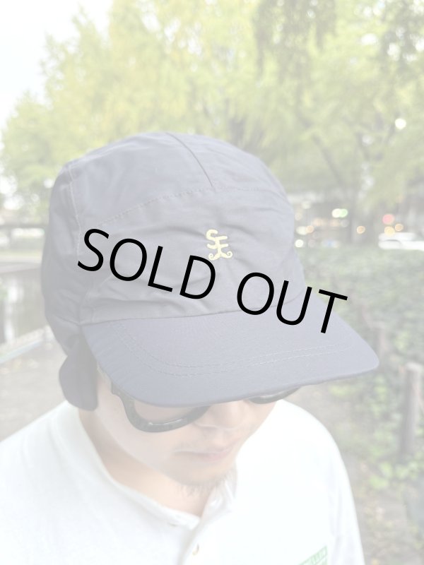 画像1: 送料無料 ラスト1枚で終了 minos / SF Mustache Club マウンテンキャップ ネイビー (1)