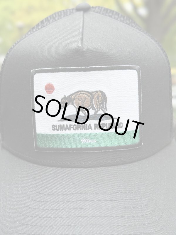 画像2: minos / SF Republic Wappen スナップバックキャップ ブラック (2)