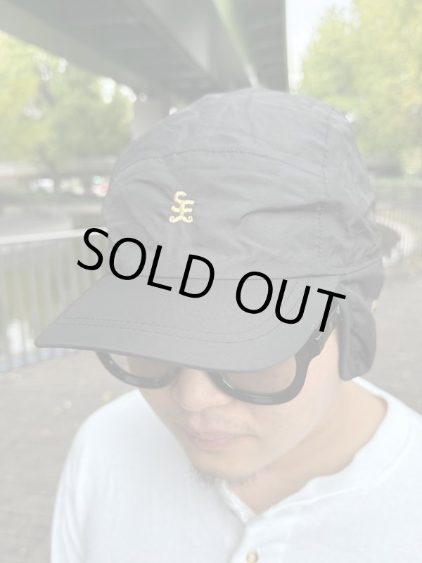 画像4: 送料無料 minos / SF Mustache Club マウンテンキャップ ブラック (4)