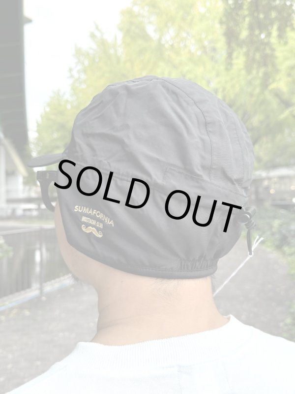 画像7: 送料無料 minos / SF Mustache Club マウンテンキャップ ブラック (7)