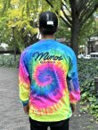 画像7: 送料無料 minos / LS Taco De Minos タイダイ 長袖Ｔシャツ ヴィヴィット (7)