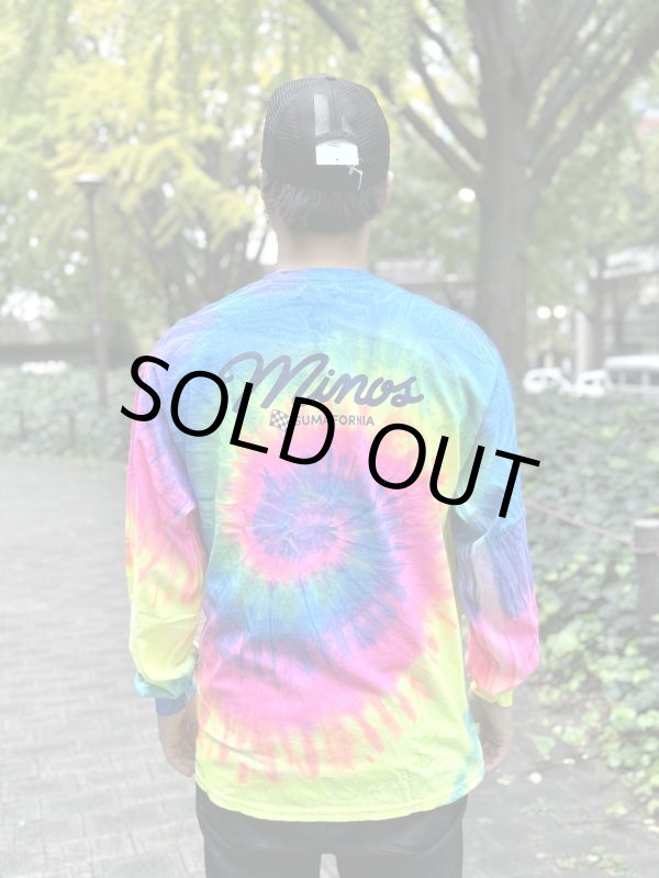 画像7: 送料無料 minos / LS Taco De Minos タイダイ 長袖Ｔシャツ ヴィヴィット (7)