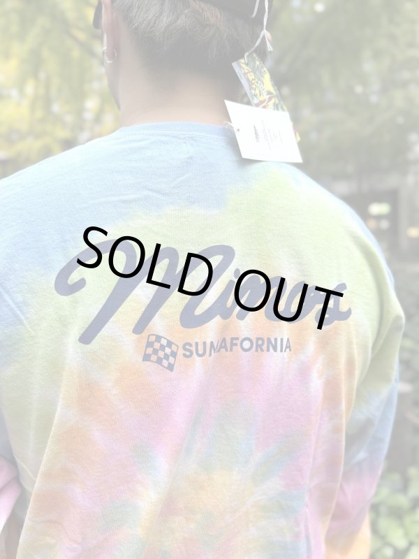 画像2: 送料無料 minos / LS Taco De Minos タイダイ 長袖Tシャツ パステル (2)