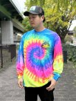画像1: 送料無料 minos / LS Taco De Minos タイダイ 長袖Ｔシャツ ヴィヴィット (1)
