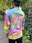 画像1: 送料無料 minos / LS Taco De Minos タイダイ 長袖Ｔシャツ パステル (1)
