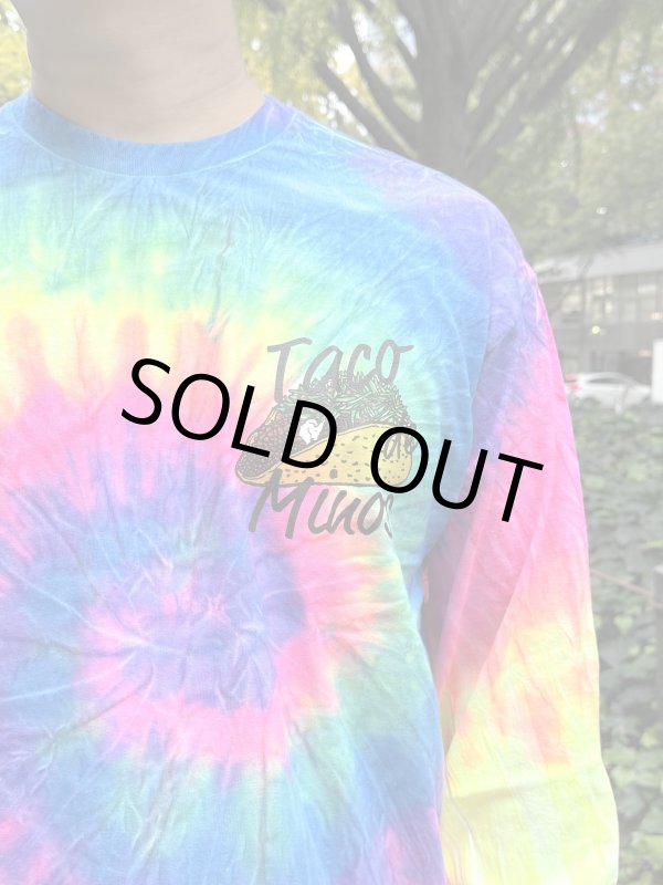 画像2: 送料無料 minos / LS Taco De Minos タイダイ 長袖Ｔシャツ ヴィヴィット (2)