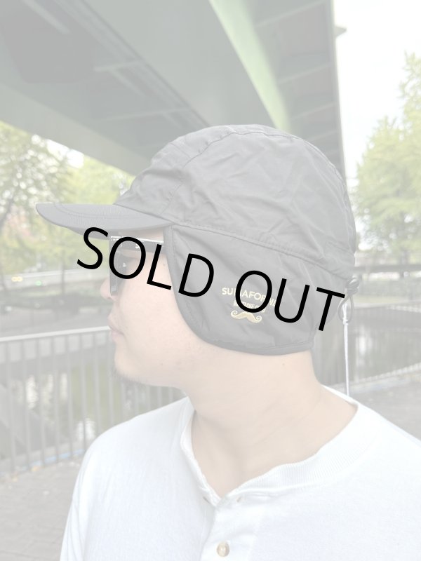 画像5: 送料無料 minos / SF Mustache Club マウンテンキャップ ブラック (5)