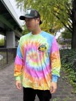 画像4: 送料無料 minos / LS Taco De Minos タイダイ 長袖Ｔシャツ パステル (4)