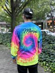 画像6: 送料無料 minos / LS Taco De Minos タイダイ 長袖Ｔシャツ ヴィヴィット (6)