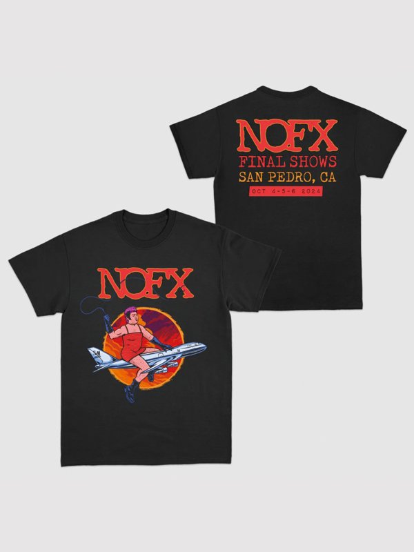 画像10: 送料無料 NOFX "Final Tour Last Merch" / S&M Airlines Tシャツ (made in USA) (10)
